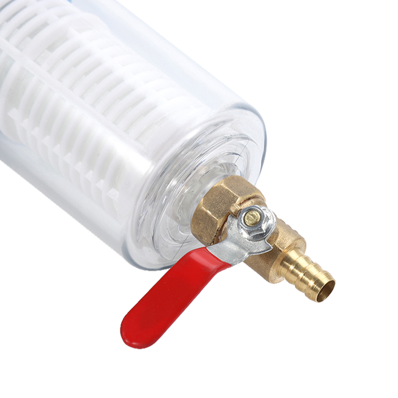 مرشح مياه واحد RH-06J5B مزود بصمام ارتداد نحاسي