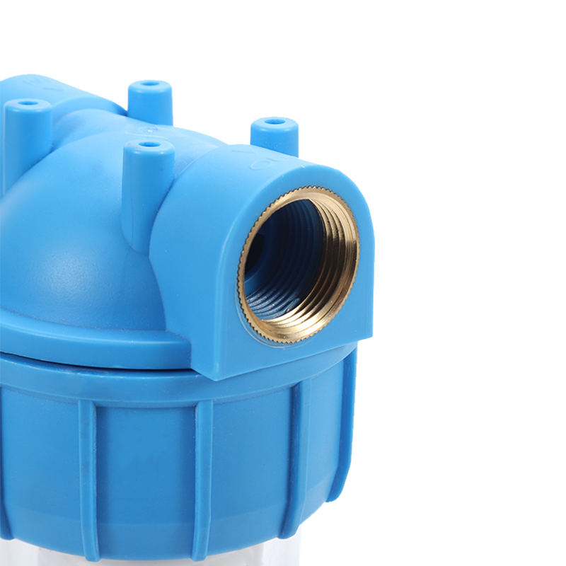 مرشح مياه واحد RH-06J5B مزود بصمام ارتداد نحاسي